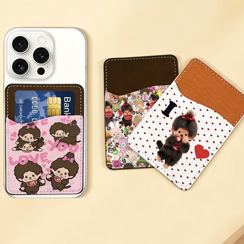 Index Card Holder - Carteira para Telefone MONCHHICHI para Mulheres