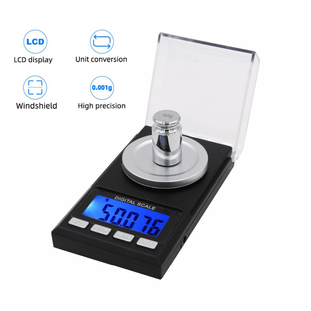 Tape Dispenser Weighted - 100g/50g balanças eletrônicas de alta precisão