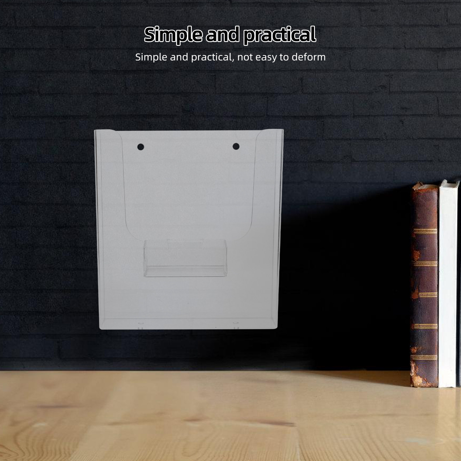 Magazine Holder Rack - Suporte de revistas A4 em acrílico,