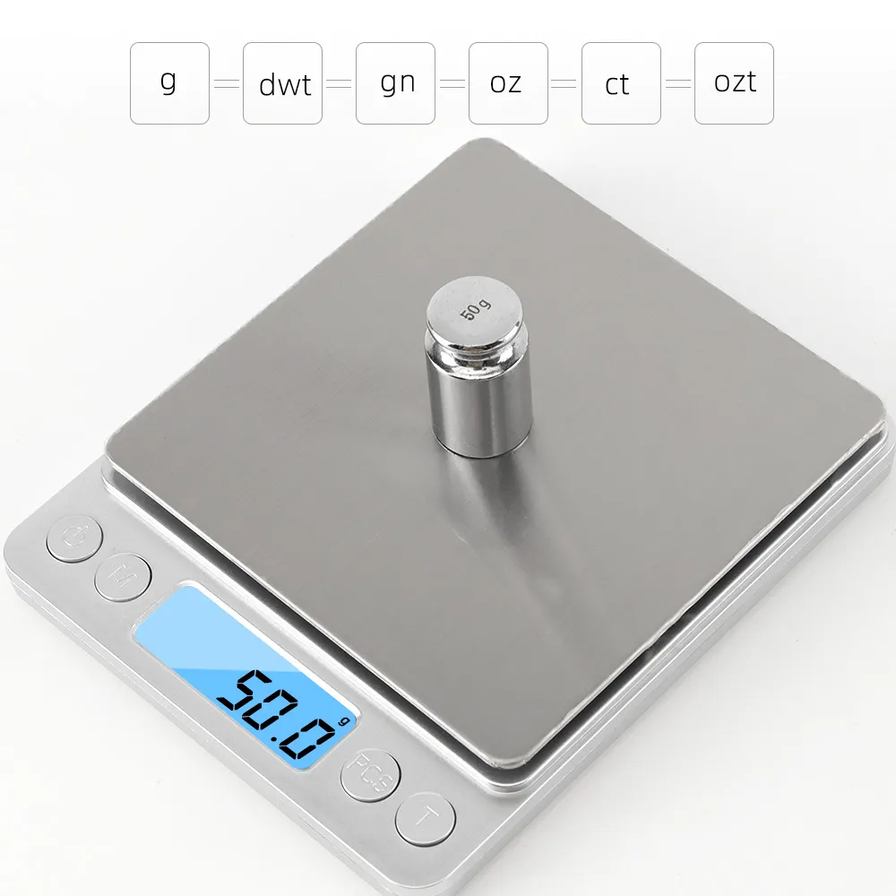 Tape Dispenser Weighted - 3000g 0.1g Balança Eletrônica Display LCD