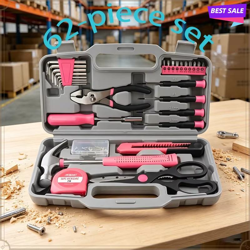 Tape Dispenser Weighted - Kit de ferramentas de 62 peças,
