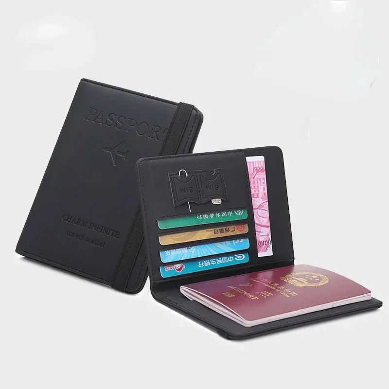 Index Card Holder - Mulheres homens viagem passaporte titular capa