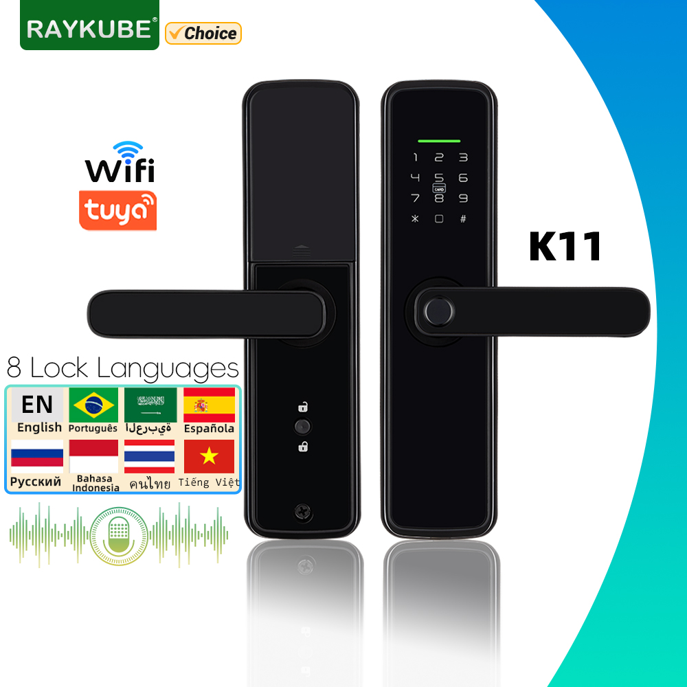 Letter Opener Brass - Raykube k11 tuya wifi fechadura biométrica
