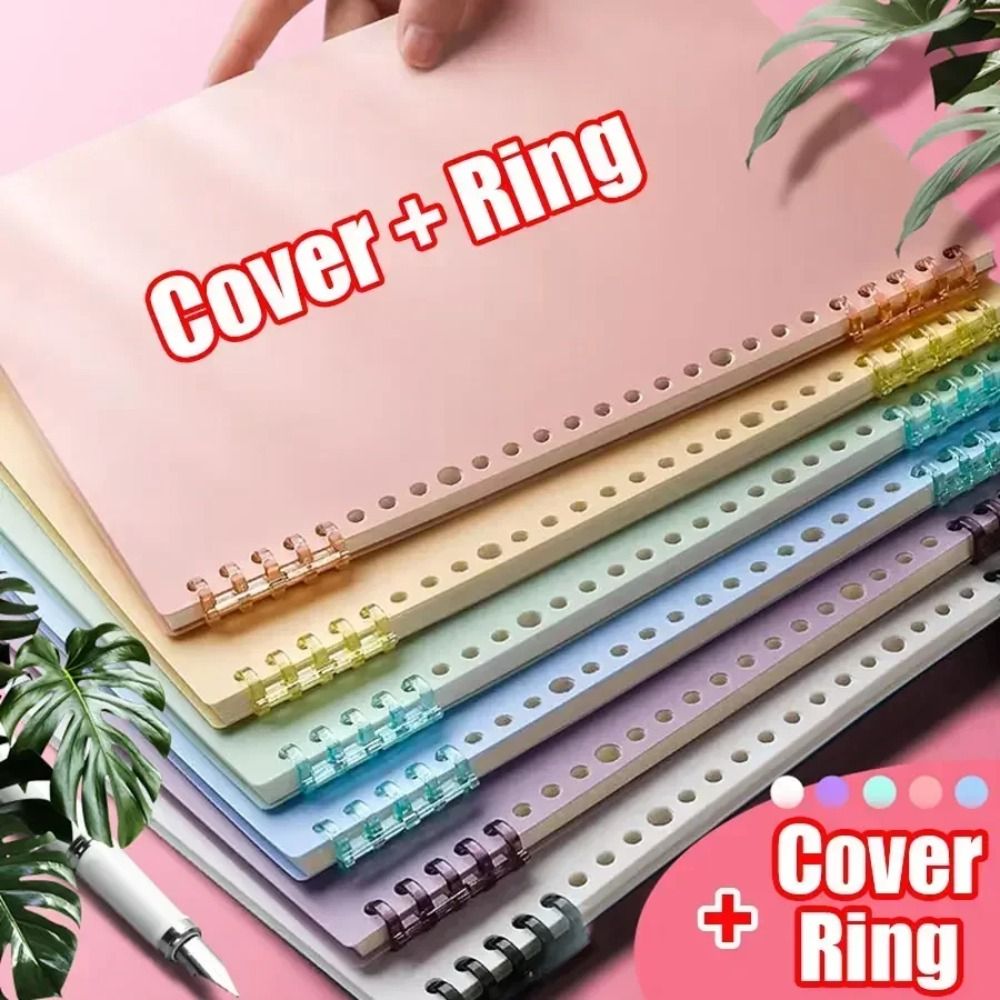 4 Peças Capa de Livro PP Color - Binder A4 Lever avaliação e preço