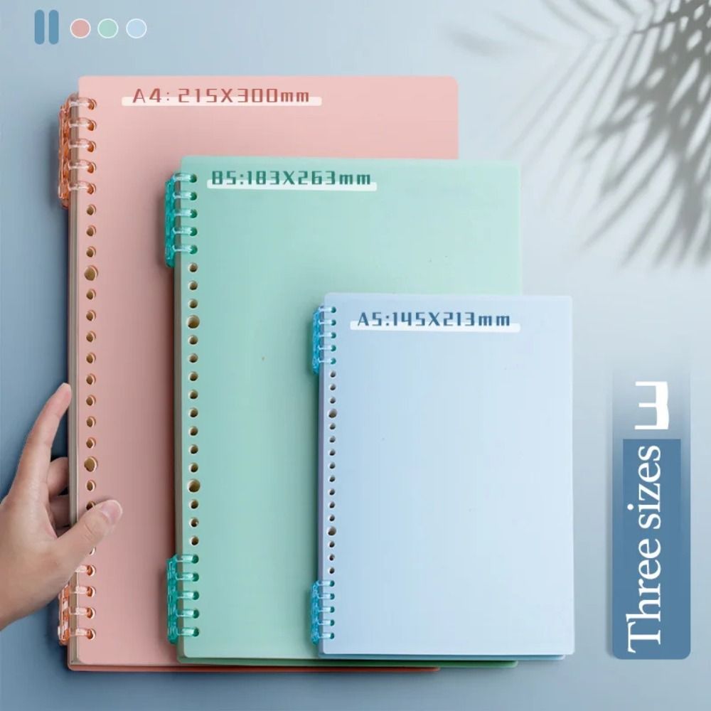 4 Peças Capa de Livro PP Color - Binder A4 Lever avaliação e preço