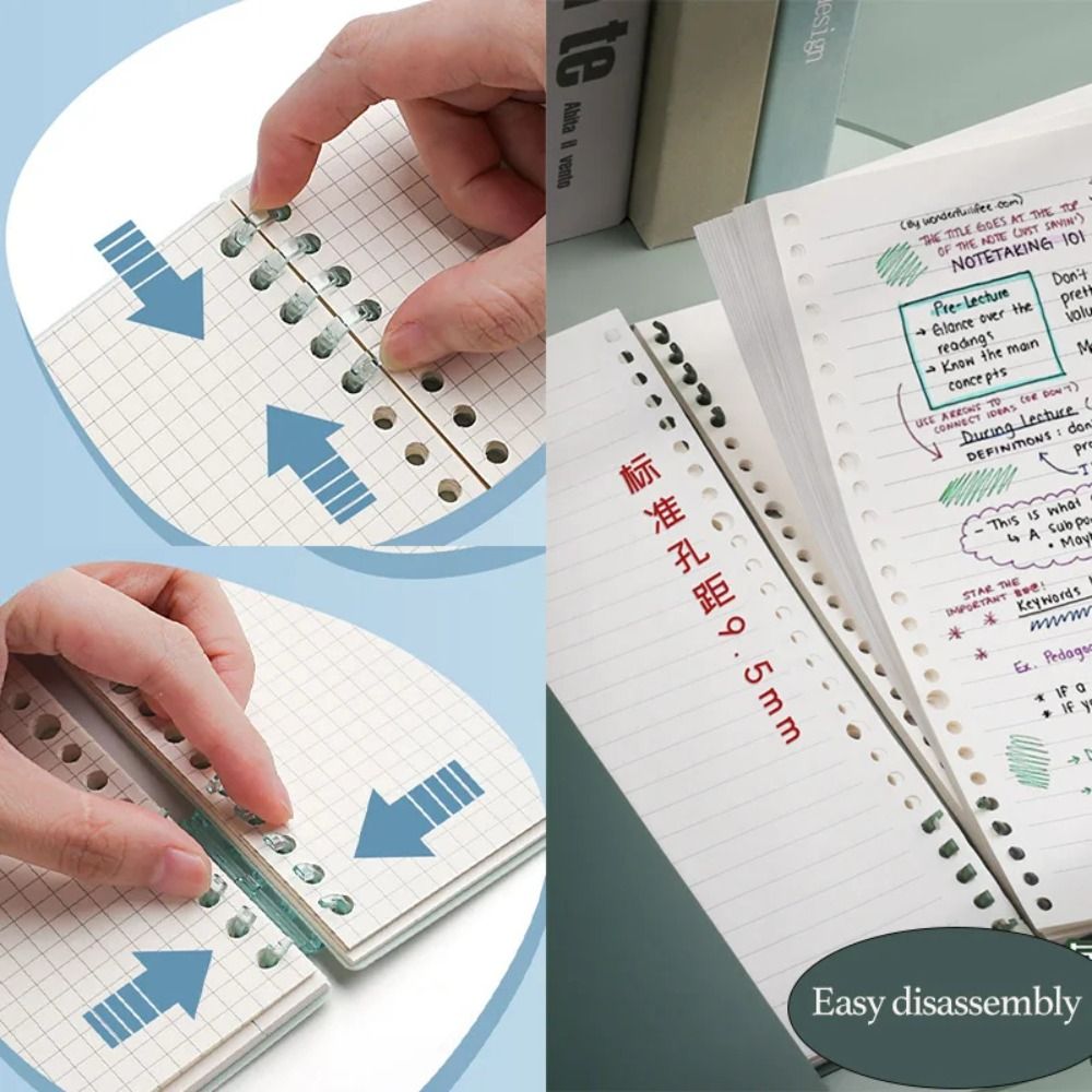 4 Peças Capa de Livro PP Color - Binder A4 Lever avaliação e preço