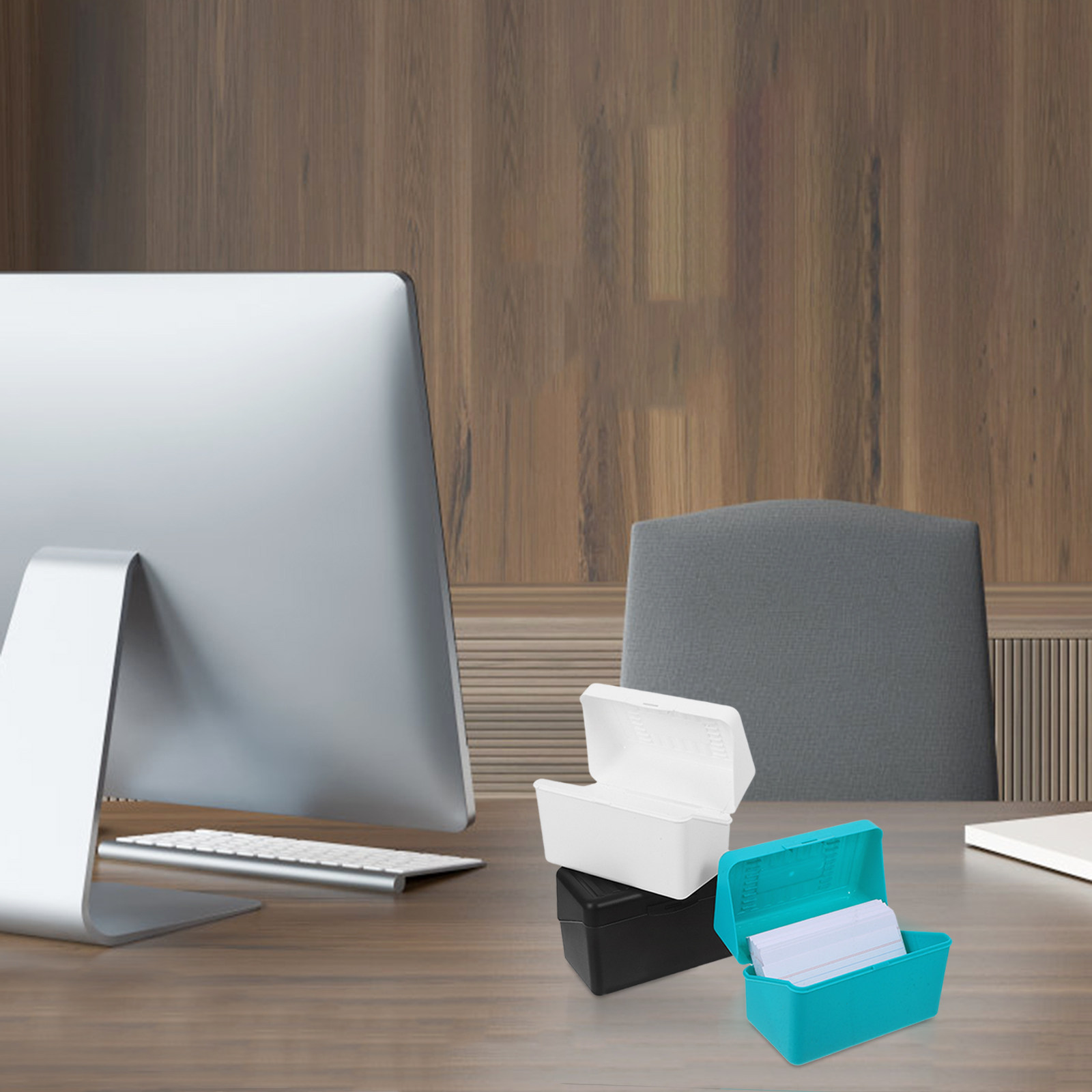 1 conjunto de caixa organizado - Card Index Box avaliação e preço