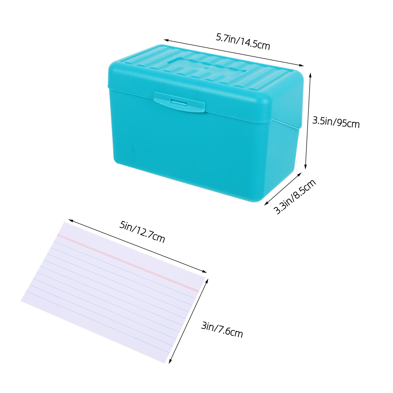1 conjunto de caixa organizado - Card Index Box avaliação e preço