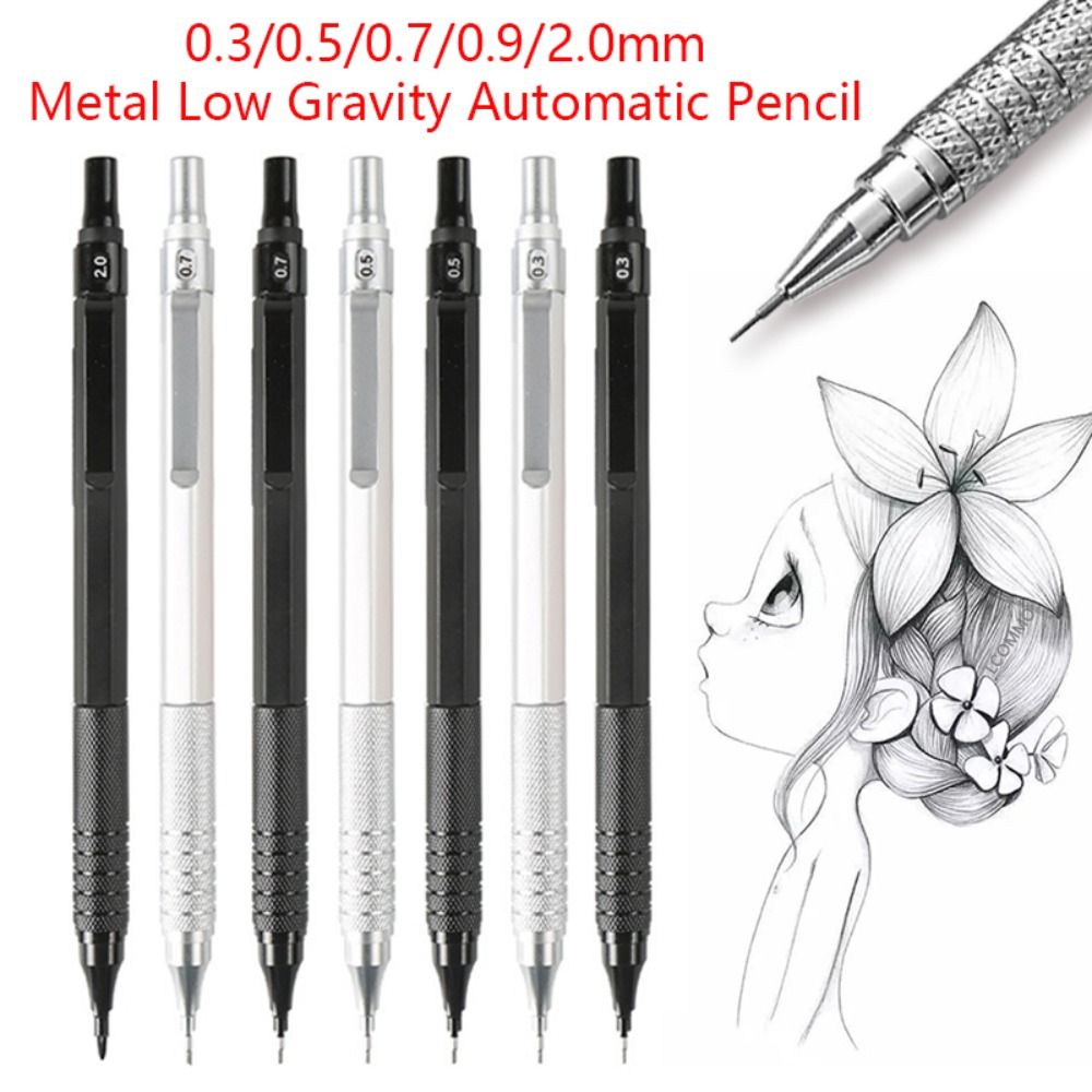 Lápis mecânico de metal, mater - Mechanical Pencil 0.3 avaliação e preço