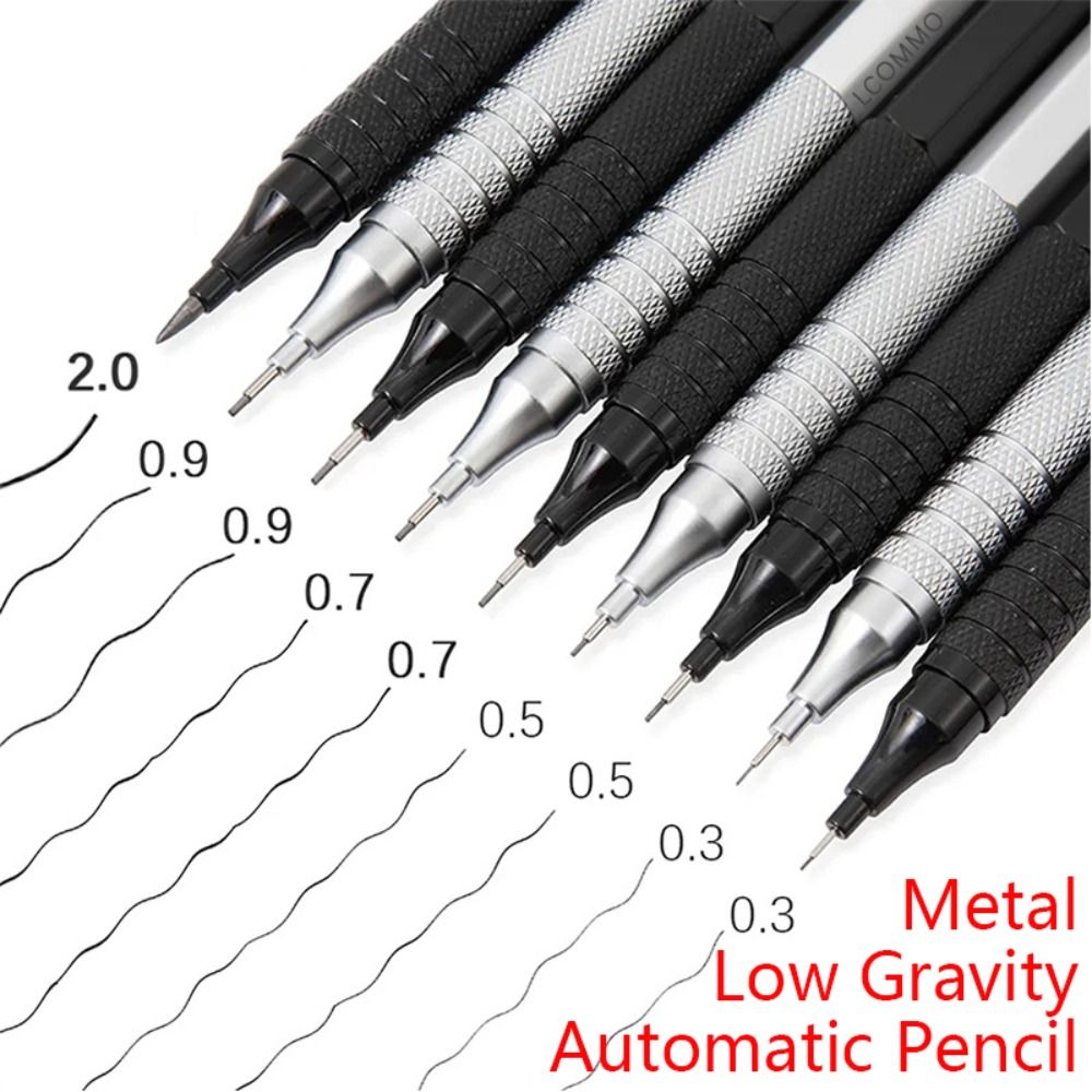 Lápis mecânico de metal, mater - Mechanical Pencil 0.3 avaliação e preço
