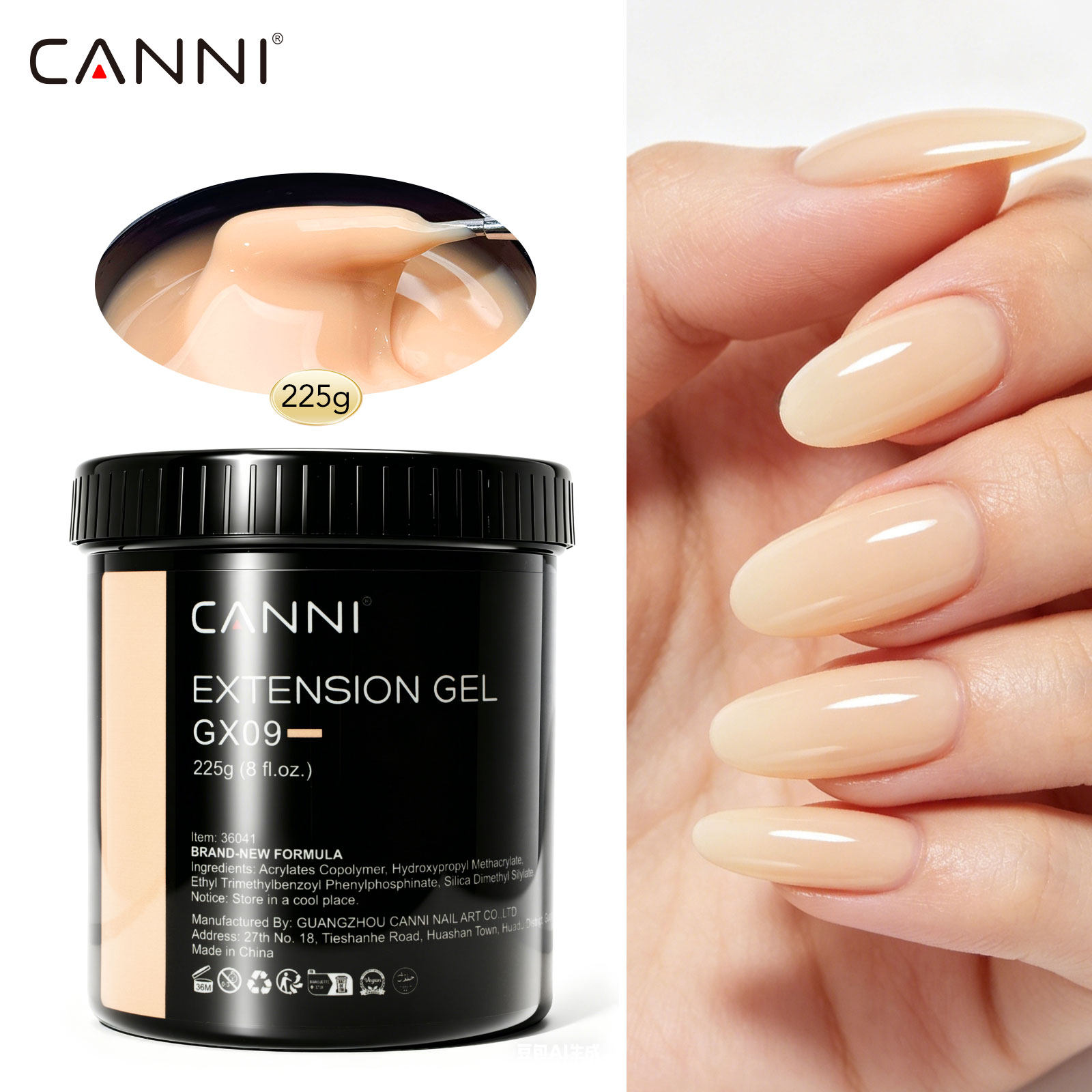 CANNI 225g Gel Camuflante de R - Gel Refill Pack avaliação e preço