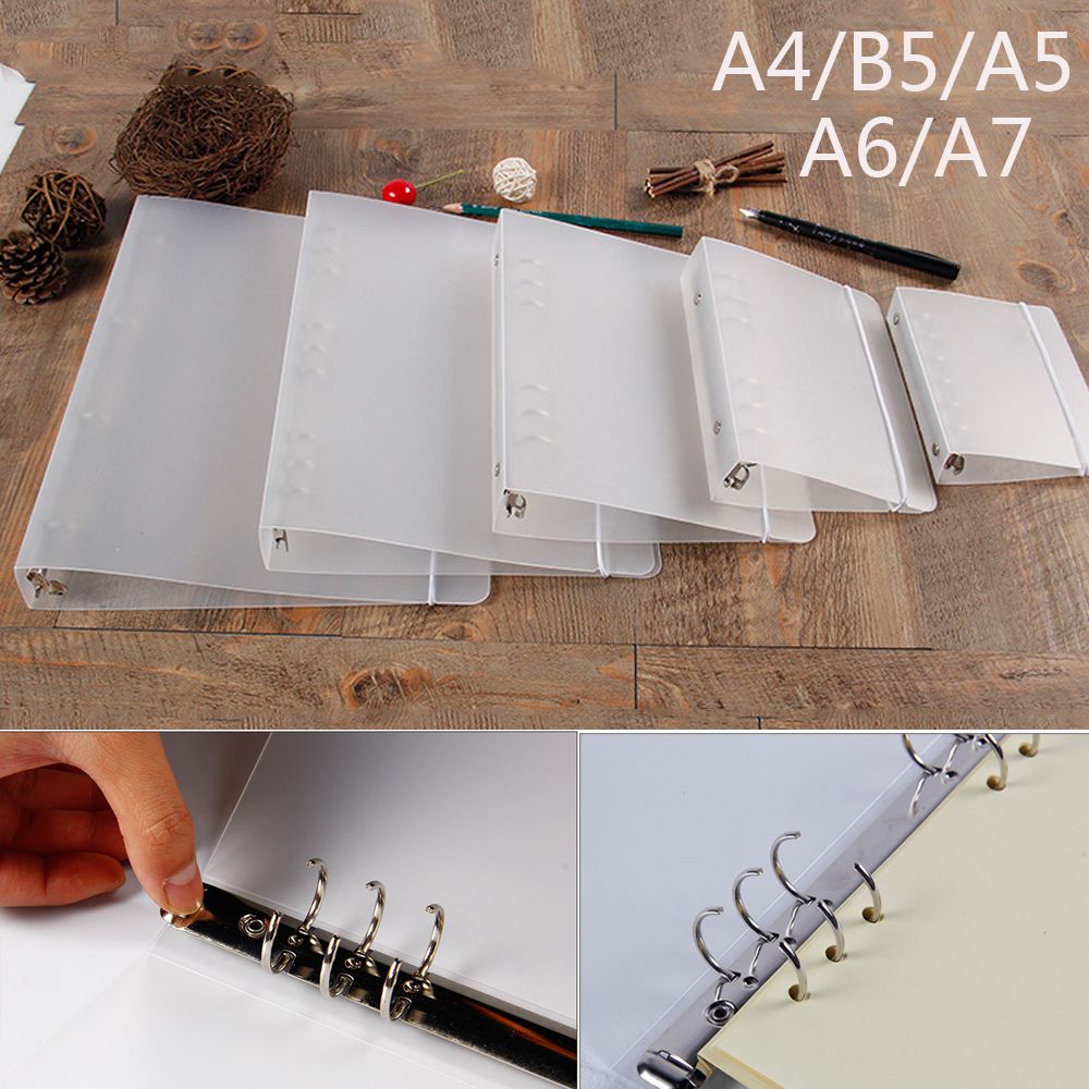 Fosco transparente a4/b5/a5/a6 - Binder A4 Lever avaliação e preço