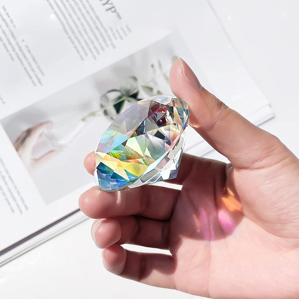 AB46-2PCS 50 mm/ 2 polegadas C - Paper Weight Crystal avaliação e preço