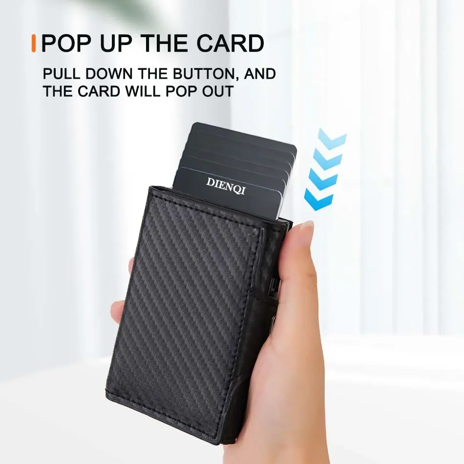 Carteira Pop-Up com Bloqueio R - Index Card Holder avaliação e preço