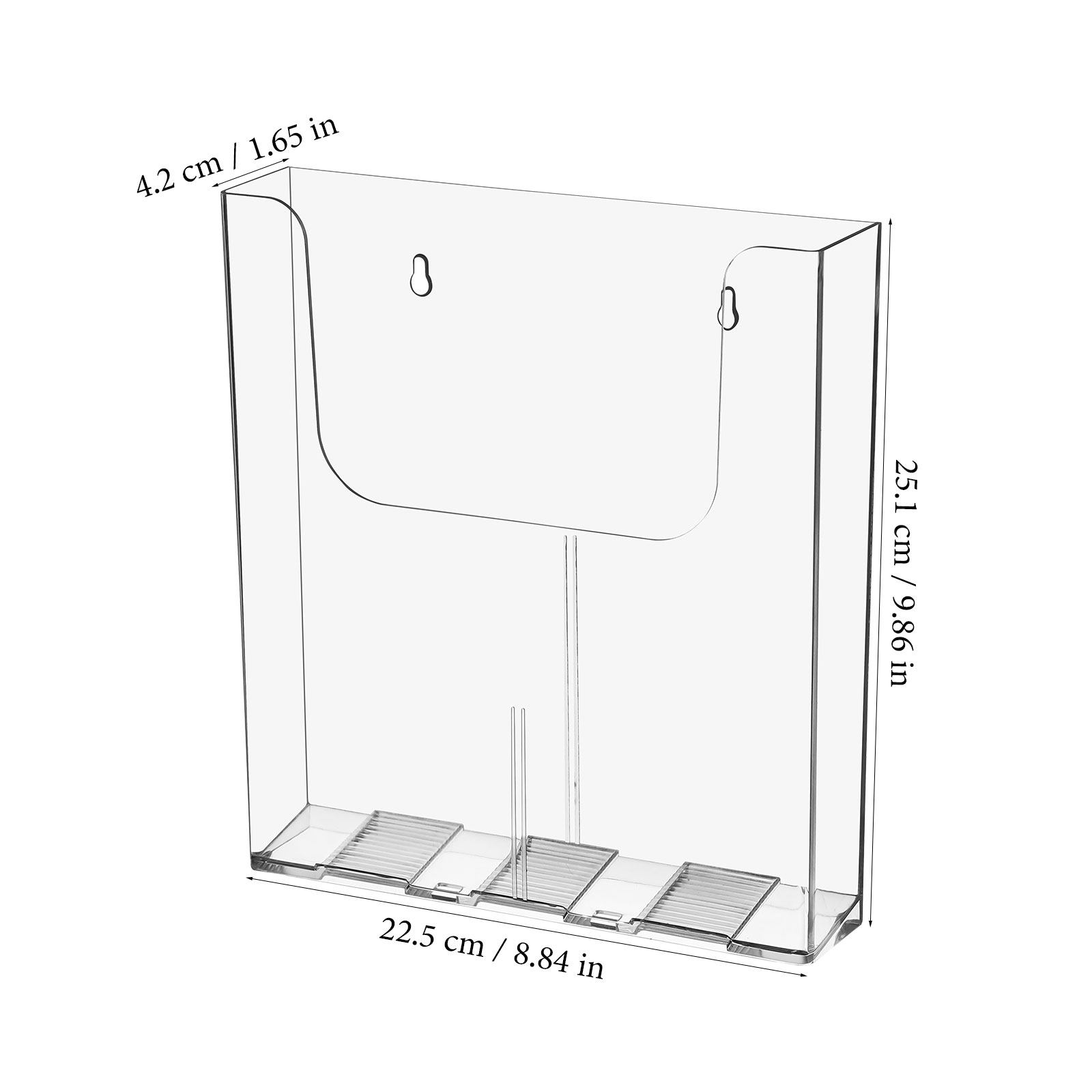 2 unidades de organizador de a - Magazine Holder Rack avaliação e preço