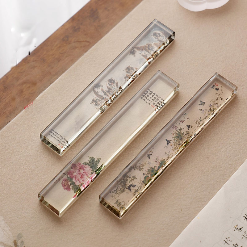 1 peça peso de papel de vidro  - Paper Weight Crystal avaliação e preço