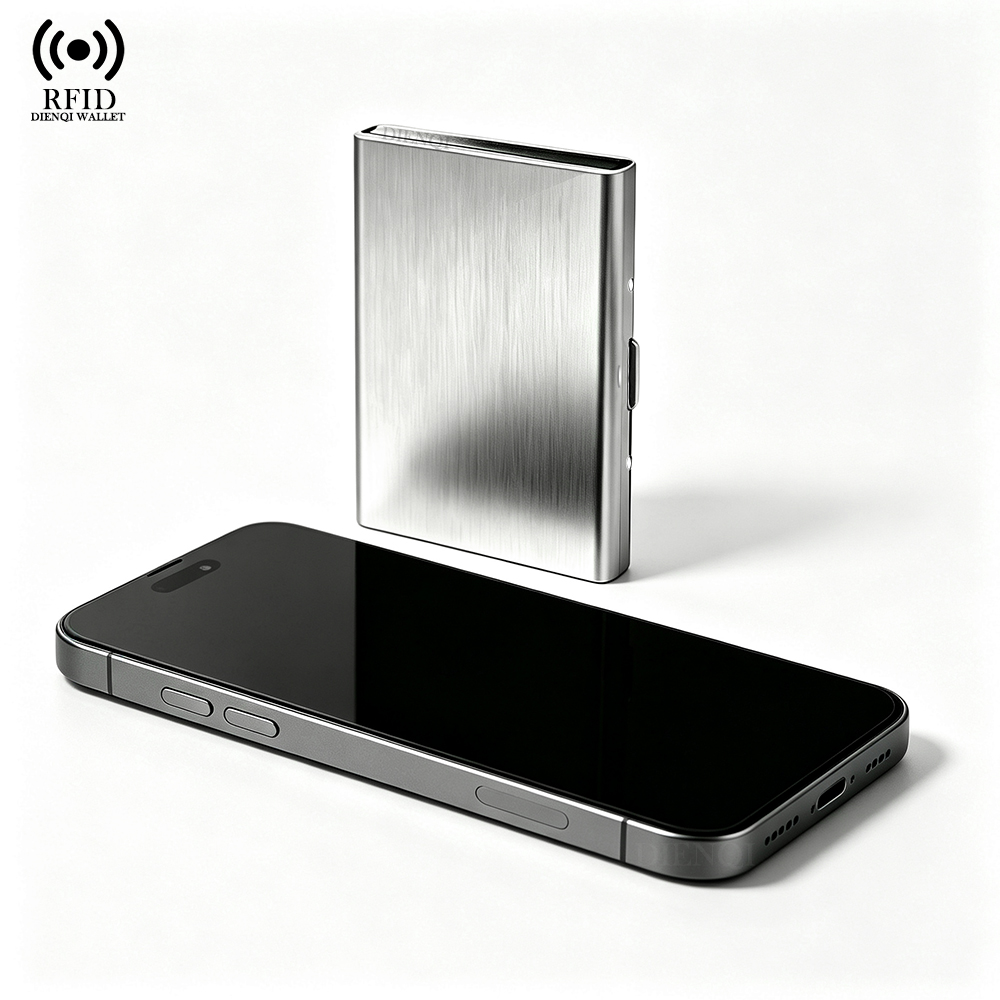 Carteira masculina com gravaçã - Index Card Holder avaliação e preço