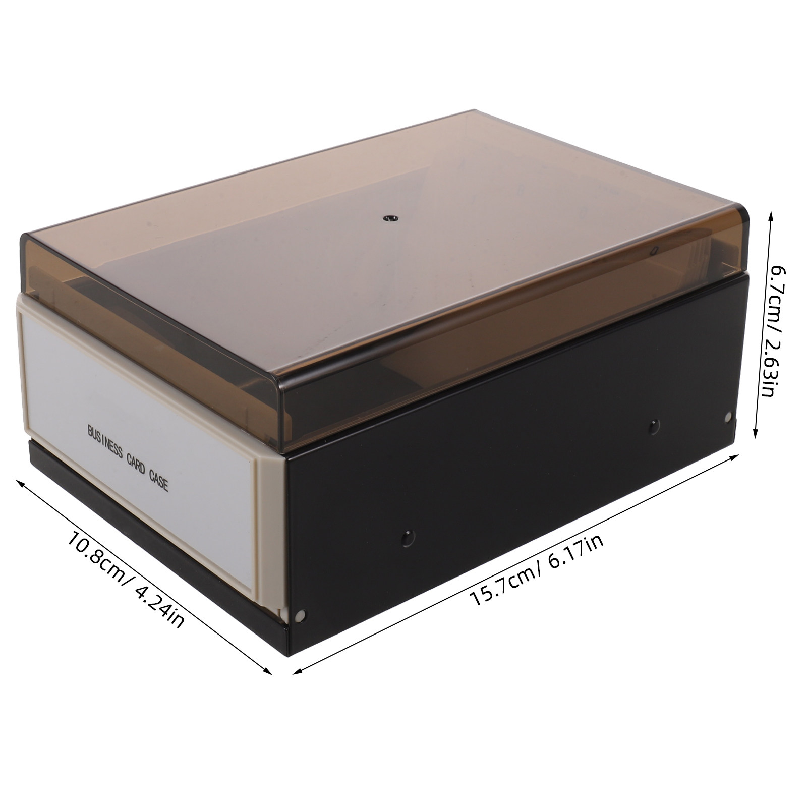 Caixa organizadora de cartões  - Card Index Box avaliação e preço