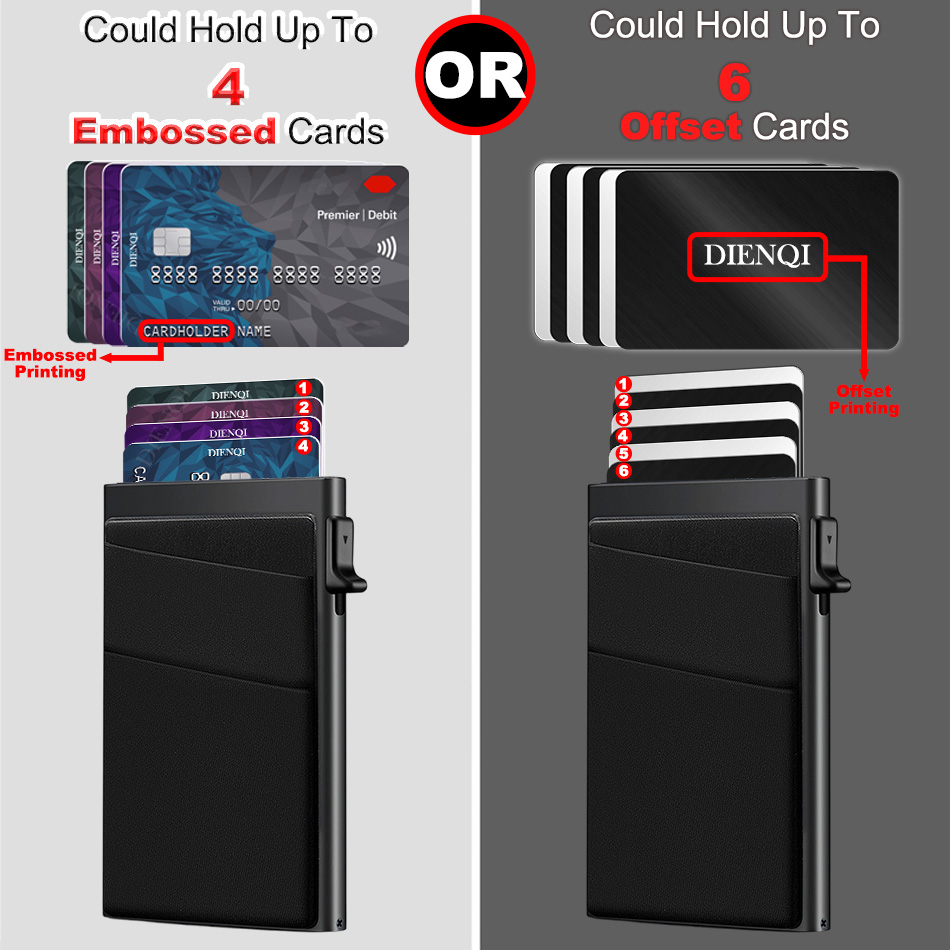 Rfid negócios titular do cartã - Index Card Holder avaliação e preço