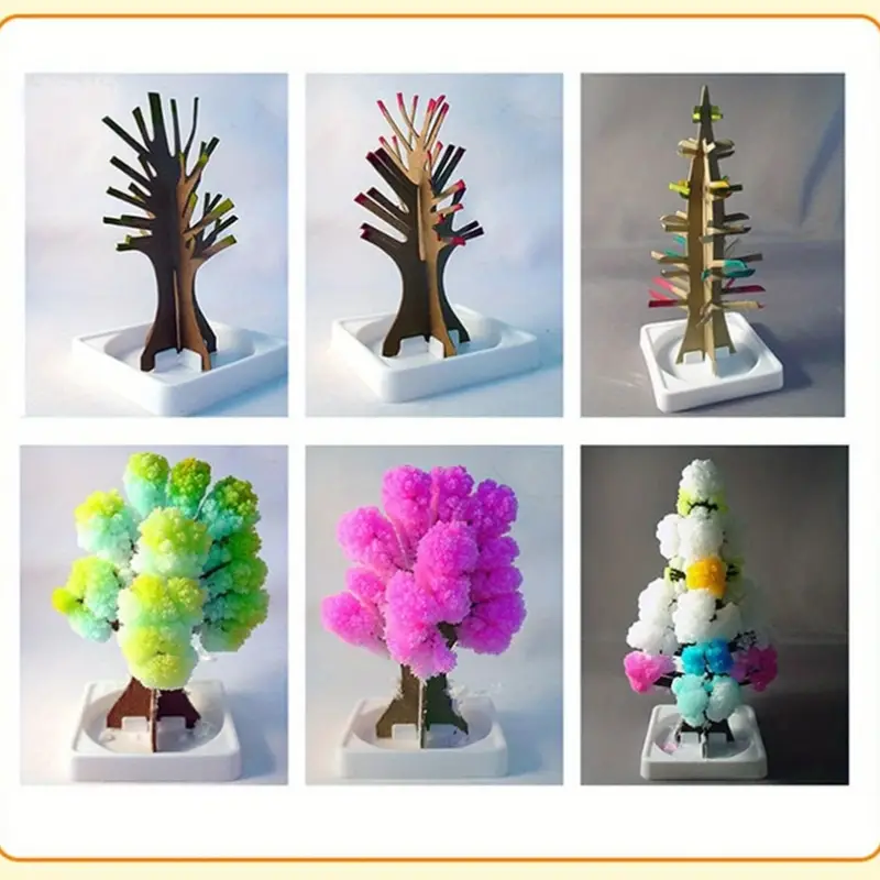 Mini árvore mágica sakura em m - Paper Weight Crystal avaliação e preço